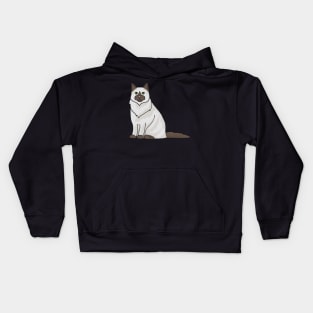 Ragdoll cat Kids Hoodie